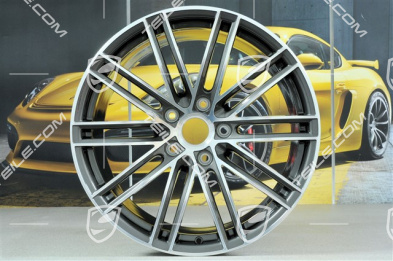 20" Felgensatz Turbo IV, 11,5J x 20 ET76 + 8,5J x 20 ET49, Titan
