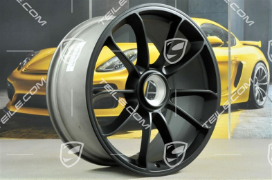 20+21" GT3 RS komplet felg, felgi: przednie 9,5J x 20 ET50 + tylne 12,5J x 21 ET48, czarne (półmat)