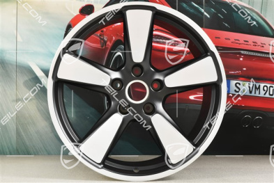20" Felge Sport Classic "50 Jahre 911", 11,5J x 20 ET48, in Schwarz Seidenmatt