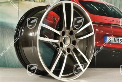 20" Felge Cayenne Sport, 10,5J x 20 ET55, Titan