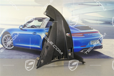 Underbody trim, front, black, L Underbody trim, front, black, L