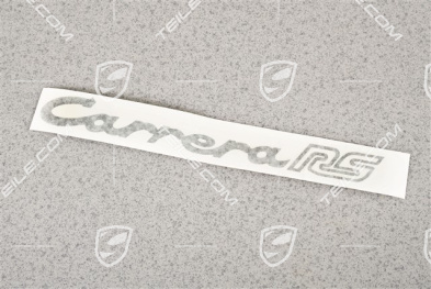 Schriftzug/Logo "Carrera RS", schwarz, für Heckdeckel Schriftzug/Logo "Carrera RS", schwarz, für Heckdeckel