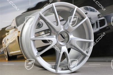 19" Felge GT3, Zentralverschluss, 11J x 19 ET67, silbern, für Winterbetrieb