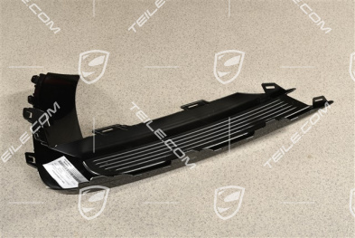 GTS / Sport Design, Front bumper lateral trim cover, Black, R