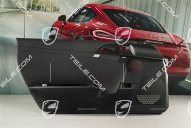 Türverkleidung, Coupé/Targa, Bose Klangpaket, Kunstleder, Schwarz, L