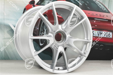 19" Felge GT3, Zentralverschluss, 12J x 19 ET63, silbern