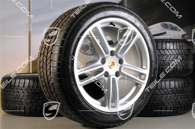 19" Panamera TURBO Winterräder Satz, Felgen 9J x 19 ET 60 + 10J x 19 ET61 + Winterreifen 255/45 R19 + 285/40 R19