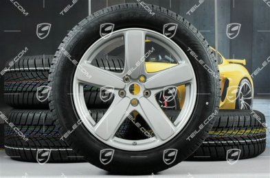 19-inch "Sport Classic" winter wheels set, rims 8J x 19 ET21 + 9J x 19 ET21, NEW Dunlop winter tyres 235/55 R19 + 255/50 R19, with TPMS