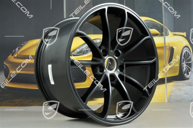 20" Felge GT4, 11J x 20 ET50, Schwarz Satinmatt