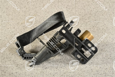 R, Mechanizm klamki wewnętrznej z czarnym paskiem, L