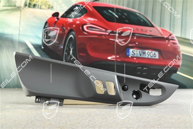 Einsatz, Griffschale, Steingrau, L