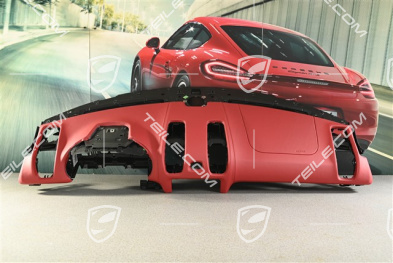 Dashboard, upper part, leather, Carrera Red