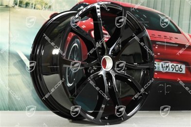 21" Felgensatz Exclusive Design, 11J x 21 ET49 + 9,5J x 21 ET46, für den Cayenne Coupé, schwarz hochglanz