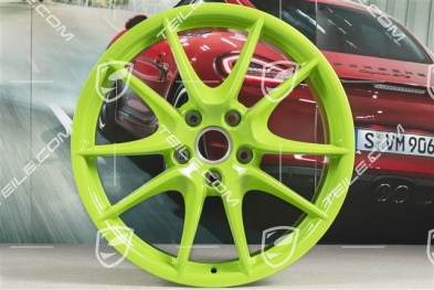 20-inch Carrera S III wheel, 8,5J x 20 ET51, Lizard green