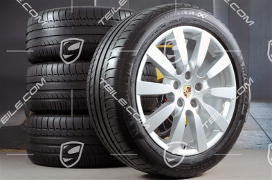 20" Koła letnie SportDesign II, felgi 9J x 20 ET57 + NOWE opony letnie Michelin 275/45 R20, bez czujników ciśnienia