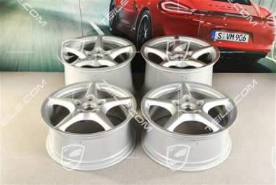 18" Felgensatz Carrera III, 8J x 18 ET57 + 11J x 18 ET51, C4 / C4S
