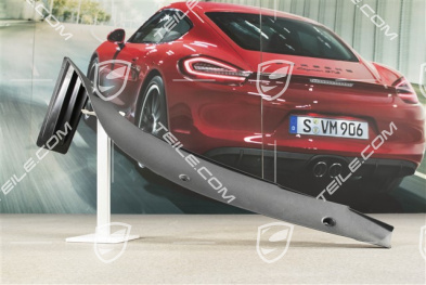 Wing / Fender Rear Cover, Black, L