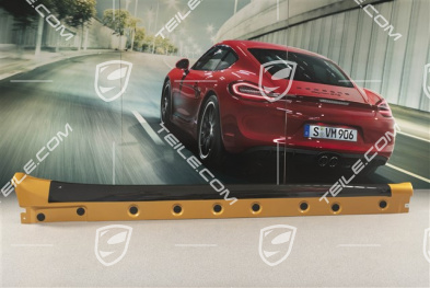 Osłona progu, Turbo S Exclusive Series, CARBON, Gold Yellow Metallic, R