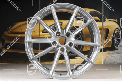 21-inch wheel rim Carrera S, 11,5 J x 21 ET67, Brilliant Chrome finish