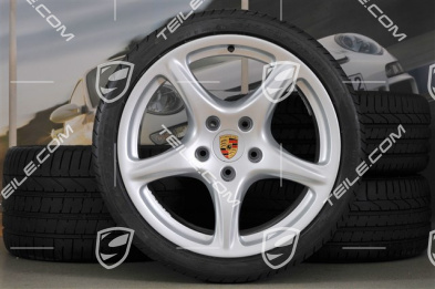 19-inch Carrera Classic summer wheel set, wheels 8J x 19 ET57 + 11J x 19 ET67 + tyres 235/35 ZR19 + 295/30 ZR19