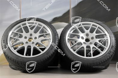 20" RS Spyder Winterräder Satz, Felgen 9,5J x 20 ET65 + 10,5J x 20 ET65 + Winterreifen Michelin Pilot Alpin 4, 255/40 R20 + 285/35 R20, ohne RDK