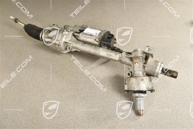 Steering gear, plug damaged