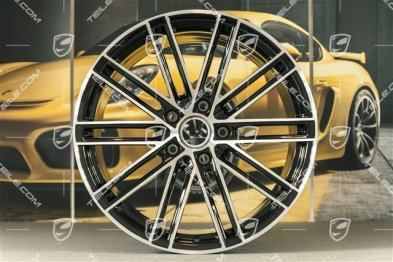20" Felga 911 Turbo IV, 11,5J x 20 ET56, czarny wysoki połysk