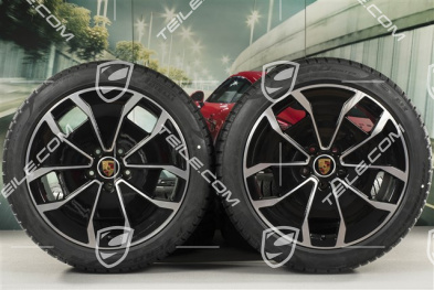 20-inch Turbo Aero Design, winter wheel set, rims 9J x 20 ET54 + 11J x 20 ET60 + NEW Pirelli winter tyres 245/45 R20 + 285/40 R20