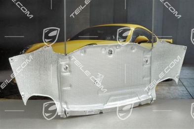 Rear underbody covering Rear underbody covering