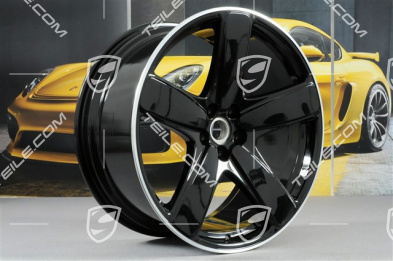 21" Sport Classic Felgensatz, 9J x 21 ET26 + 10J x 21 ET19, in Schwarz