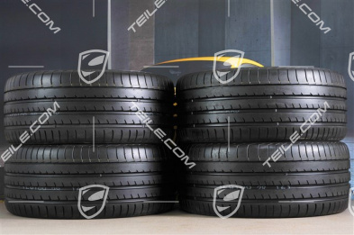 21-inch summer wheels set Turbo III, rims 10J x 21 ET50 + NEW Yokohama summer tyres 295/35 R21, with TPMS