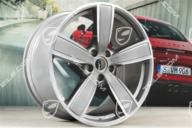 22-inch wheel rim, Sport Classic, 11,5J x 22 ET61, Platinum Silver