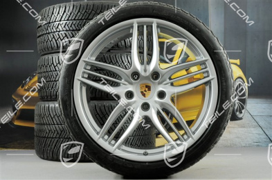 20" Komplet kół zimowych Sport Design, felgi 8,5J x 20 ET51 + 11J x 20 ET52 + opony zimowe Michelin 245/35 ZR20 + 295/30 ZR20, z czujnikami ciśnienia