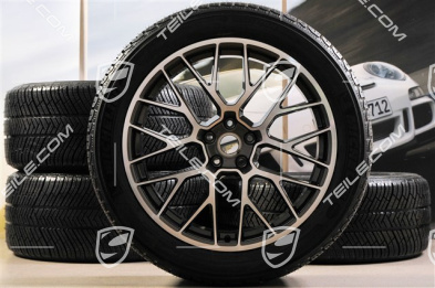 20-inch "RS Spyder Design" winter wheels set, rims 9J x 20 ET26 + 10J x 20 ET19, Michelin winter tyres 265/45 R 20 + 295/40 R 20, with TPMS