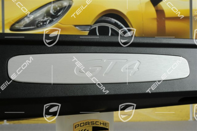 Einstiegleiste / Schwellerblende, Cayman GT4, L