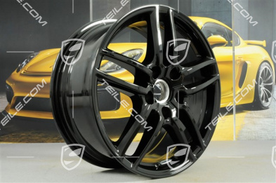 19'' Felgensatz Cayenne Turbo IV (Facelift) 8,5 x 19 ET59, schwarz hochglanz
