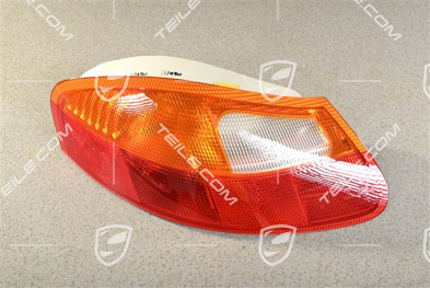 Lampa tylna, czerwony/żółty, L (uszkodzona)