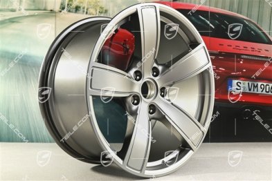 20-inch wheel rim Carrera Sport, 10,5J x 20 ET47, Platinum satin matt