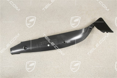 Wing / Fender Rear Cover, Black, L