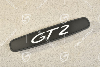 Emblemat / napis tapicerki tylnej półki, GT2