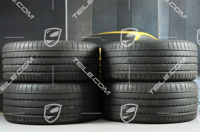 21" Komplet kół letnich Turbo III, felgi 10J x 21 ET50 + opony letnie Yokohama 295/35 R21, bez czujn