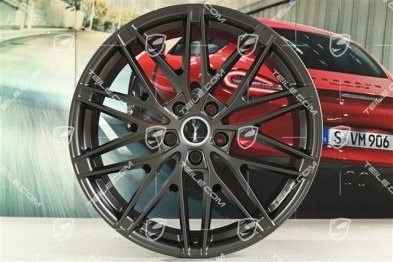 22-inch Macan RS Spyder Design wheel rim, 11J x 22 ET47, Turbonite