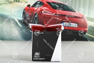 Projektor LED, Napis "Porsche", Zestaw