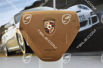 Airbag, 3-ramienny, plastikowy, piaskowy beż