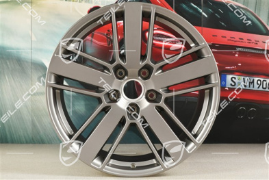 20" Felge Panamera Design 2, 11,5J x 20 ET68, in Platinum Seidenmatt