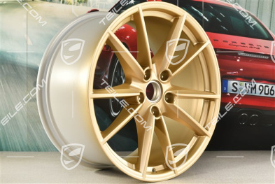 21" Felga Carrera S, 11J x 21 ET66, aurum satynowy półmat