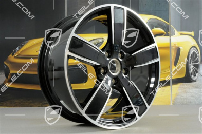 20" Felga Carrera Sport, 8,5J x 20 ET57, czarny perłowy (Jet Black metalic)