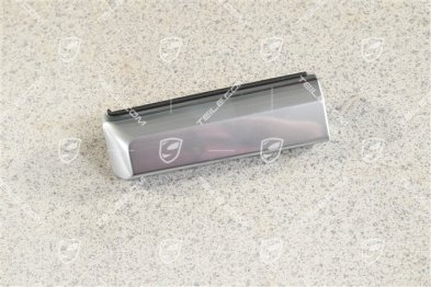 Dashboard trim / moulding, Galvano silver, RHD, L