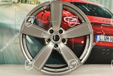 22-inch Sport Classic wheel rim, 11,5J x 22 ET52, platinum satin matt