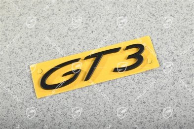 Schriftzug "GT3" Schwarz